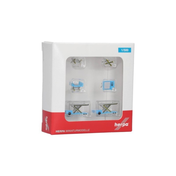 Herpa Containerlader - Schiphol (2 stk.) – produktbillede 5