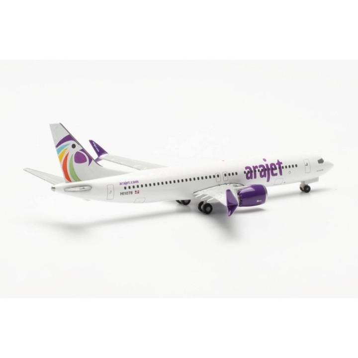 Herpa Arajet Boeing 737 Max 8 - HI1078 Los Tres Ojos – produktbillede 3