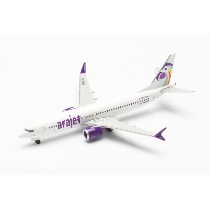 Herpa Arajet Boeing 737 Max 8 - HI1078 Los Tres Ojos – produktbillede 4