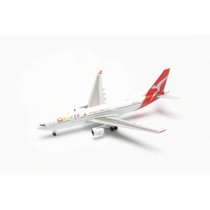 Herpa Qantas Airbus A330-200 Pride is in the Air - VH-EBL Whitsundays – produktbillede 4
