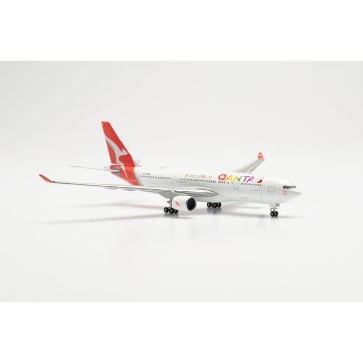 Herpa Qantas Airbus A330-200 Pride is in the Air - VH-EBL Whitsundays – produktbillede 5