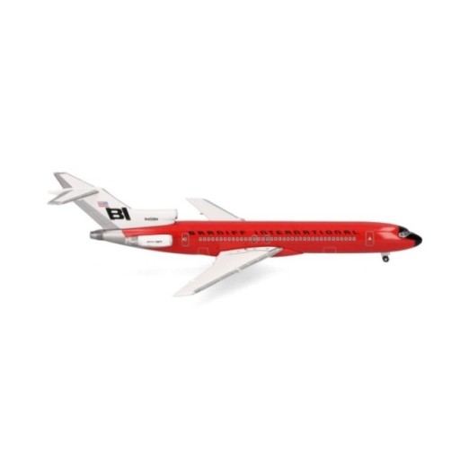 Herpa Braniff International Boeing 727-200 - Solid Red