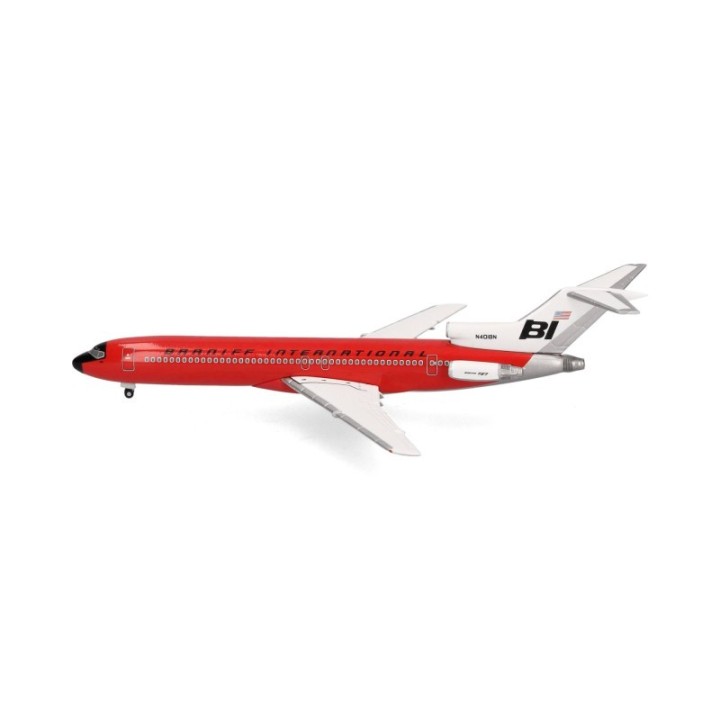 Herpa Braniff International Boeing 727-200 - Solid Red – produktbillede 2