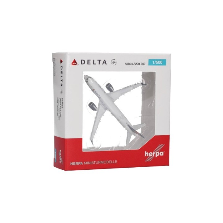Herpa Delta Air Lines Airbus A220-300 – produktbillede 5
