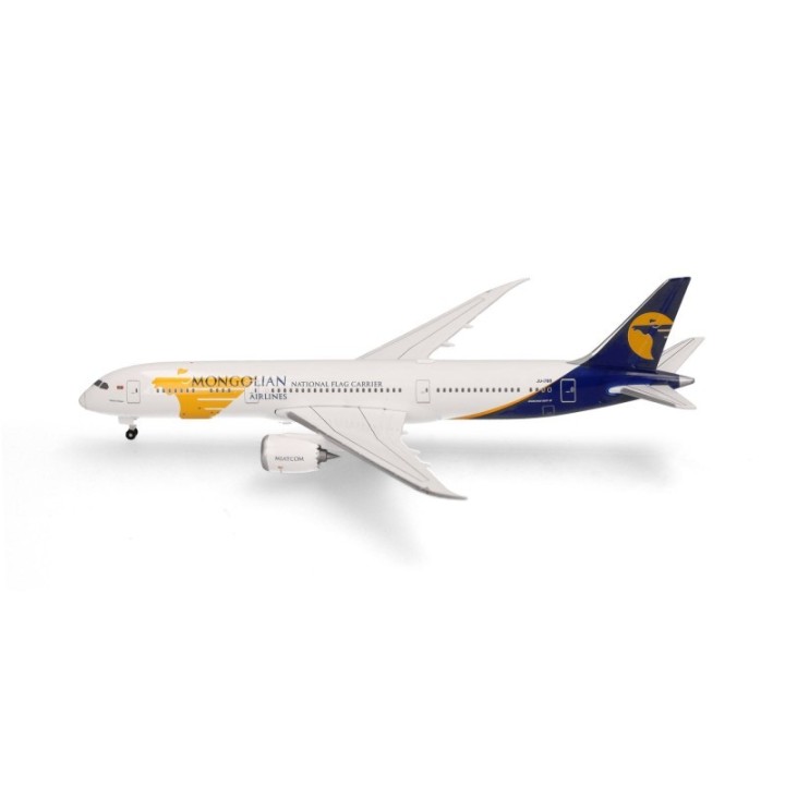 Herpa MIAT - Mongolian AIrlines Boeing 787-9 Dreamliner – produktbillede 2