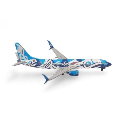 Herpa Alaska Airlines Boeing 737-800 Xáat Kwáani (Salmon People)