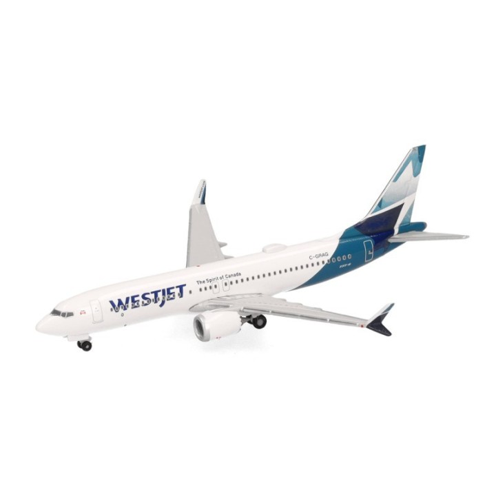 Herpa Westjet Boeing 737 Max 8 – produktbillede 4