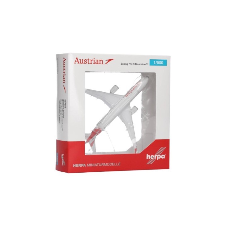 Herpa Austrian Airlines Boeing 787-9 Dreamliner – produktbillede 5