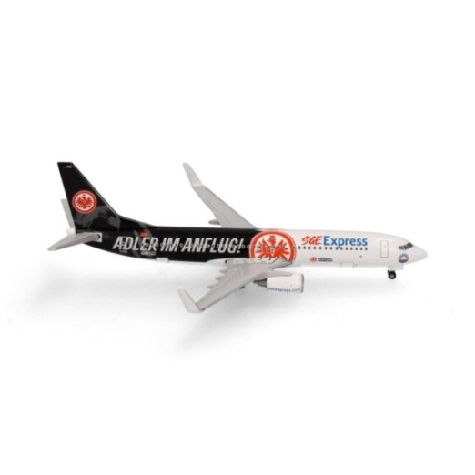 Herpa Sun Express Boeing 737-800 Eintracht Frankfurt - SGE Express - Adler im Anflug