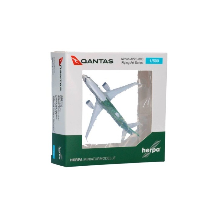 Herpa QantasLink Airbus A220-300 - Flying Art Series / Minyma Kutjara Tjukurpa – produktbillede 5