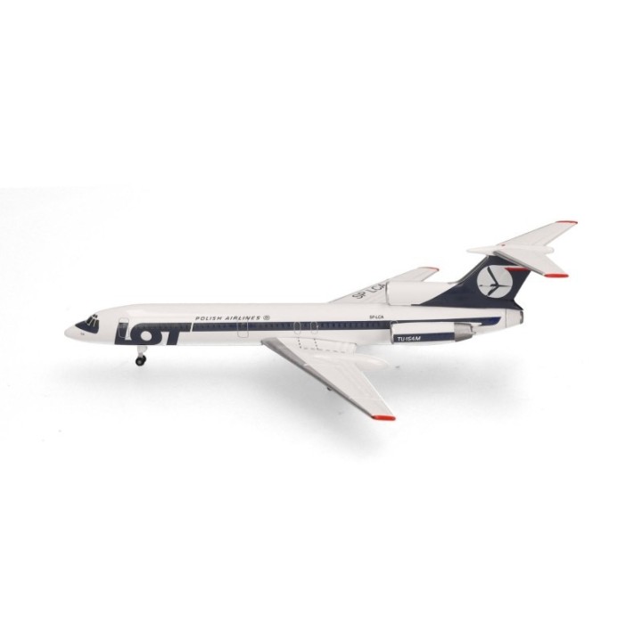 Herpa LOT Polish Airlines Tupolev TU-154M – produktbillede 2