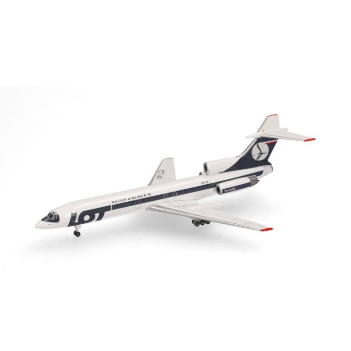 Herpa LOT Polish Airlines Tupolev TU-154M – produktbillede 4