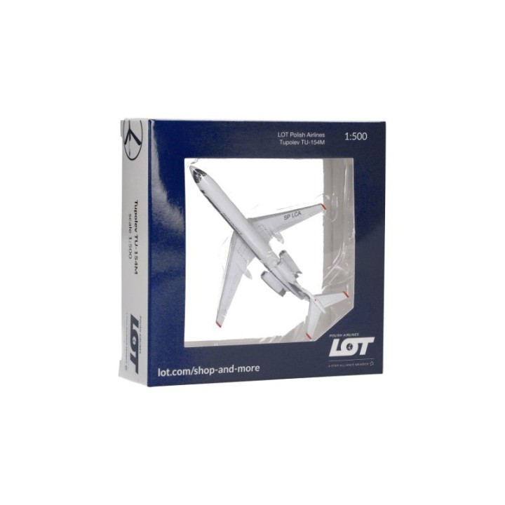 Herpa LOT Polish Airlines Tupolev TU-154M – produktbillede 5