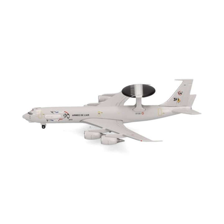 Herpa French AF Boeing E-3F Sentry - 36th Airborne CCW - 90th Anniversary - 36-CB Charognard – produktbillede 2