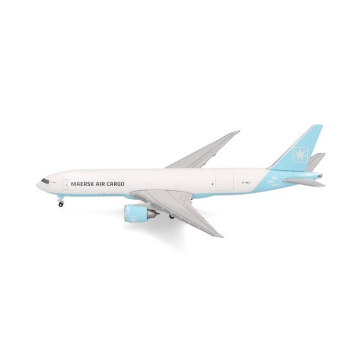 Herpa Maersk Air Cargo Boeing 777F - OY-MAC Maersk Swan – produktbillede 2