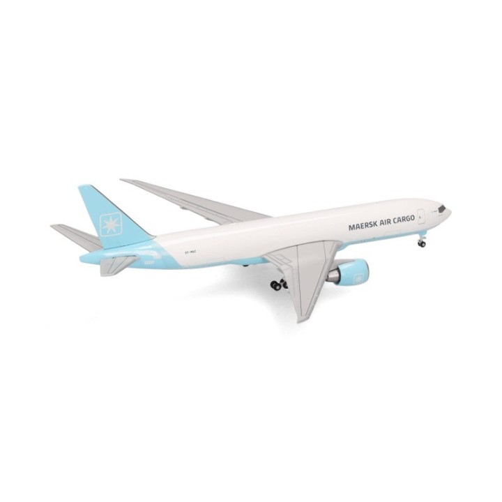 Herpa Maersk Air Cargo Boeing 777F - OY-MAC Maersk Swan – produktbillede 3