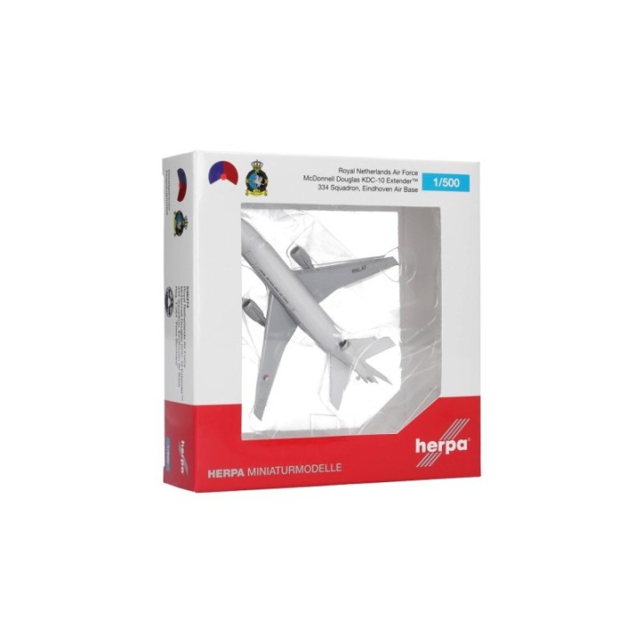 Herpa Royal Netherlands AF Douglas KDC-10 Extender - 334 Sqn Eindhoven AB - T-264 Prins Bernhard – produktbillede 5