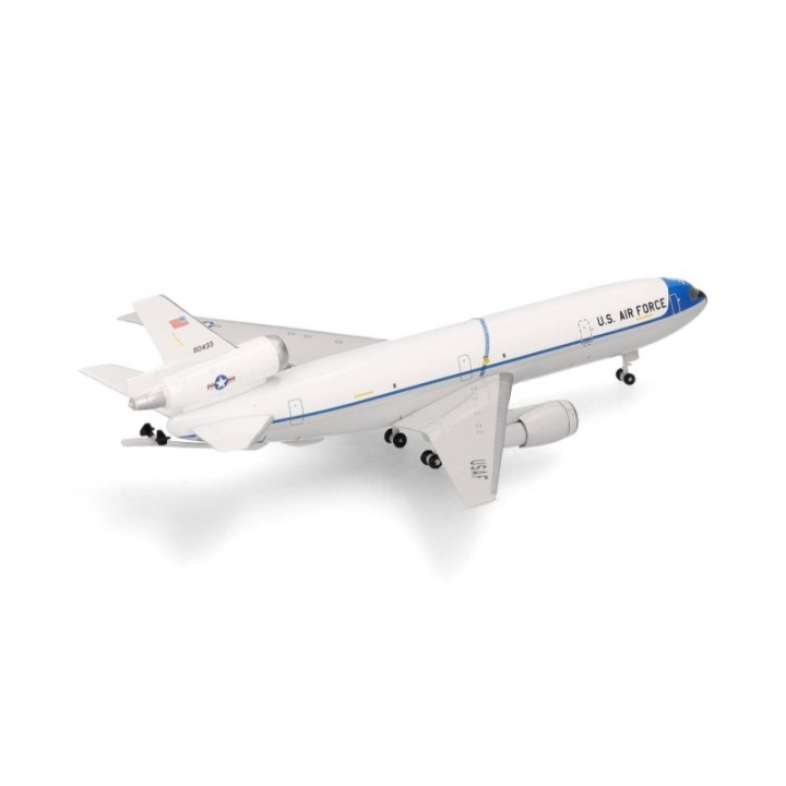 Herpa USAF McDonnell Douglas KC-10 Extender - 2nd BW Barksdale AB (original debemaling colors) - 79-0433 – produktbillede 3