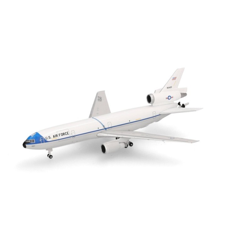 Herpa USAF McDonnell Douglas KC-10 Extender - 2nd BW Barksdale AB (original debemaling colors) - 79-0433 – produktbillede 4