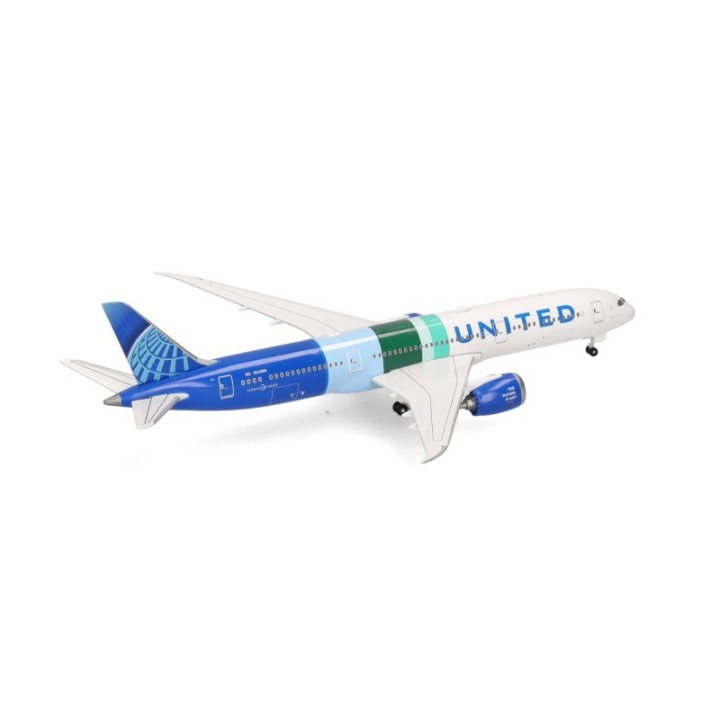 Herpa United Airlines Boeing 787-9 Dreamliner The Future is SAF - N24988 – produktbillede 3