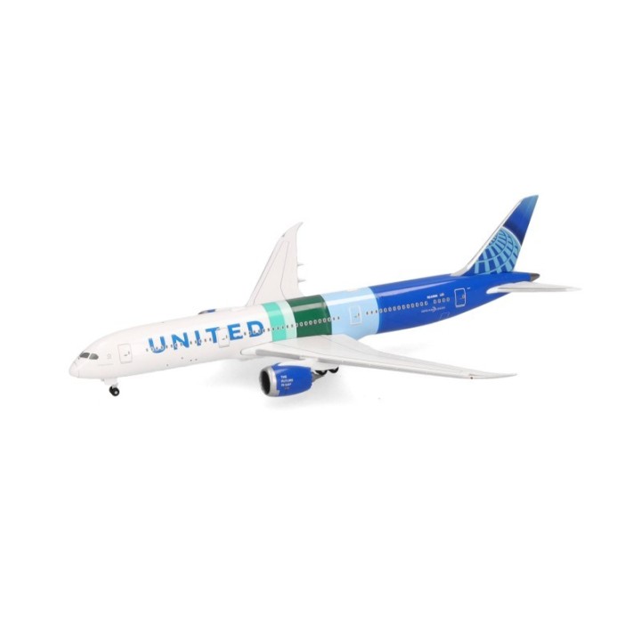 Herpa United Airlines Boeing 787-9 Dreamliner The Future is SAF - N24988 – produktbillede 4