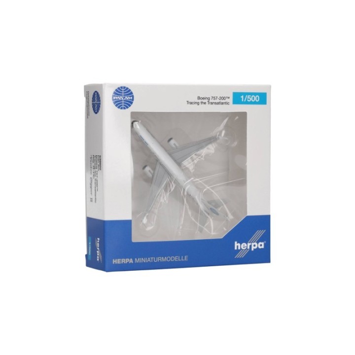 Herpa Pan Am Boeing 757-200 Tracing the Transatlantic – produktbillede 5