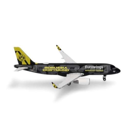 Herpa Eurowings Airbus A320 BVB Mannschaftsairbus (2025)