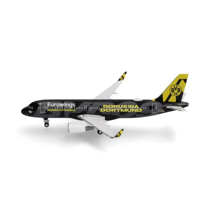 Herpa Eurowings Airbus A320 BVB Mannschaftsairbus (2025) – produktbillede 2