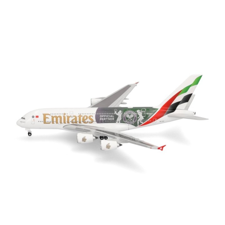 Herpa Emirates Airbus A380 Wimbledon Official Partner – produktbillede 2