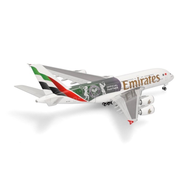 Herpa Emirates Airbus A380 Wimbledon Official Partner – produktbillede 3