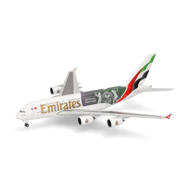 Herpa Emirates Airbus A380 Wimbledon Official Partner – produktbillede 4