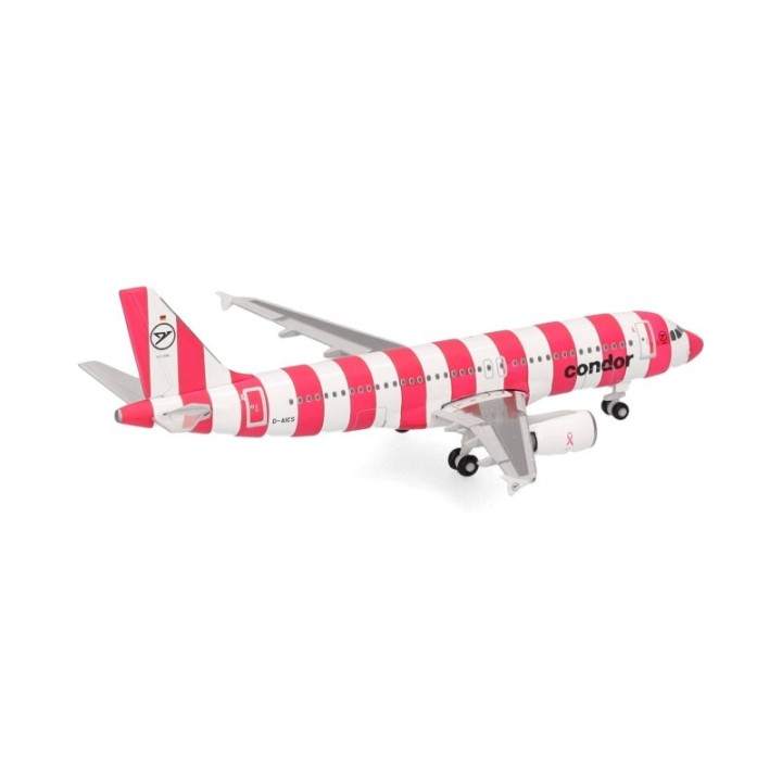 Herpa Condor Airbus A320 FlyPink presenning Oktober = FlyPink-Monat – produktbillede 3
