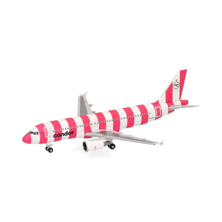 Herpa Condor Airbus A320 FlyPink presenning Oktober = FlyPink-Monat – produktbillede 4