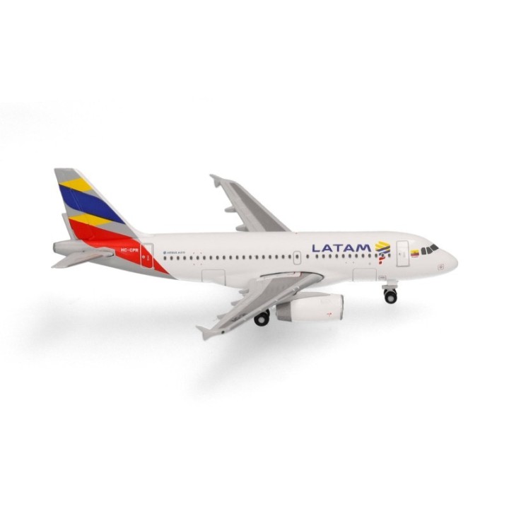 Herpa LATAM Airlines Ecuador Airbus A319 - Ecuador Flag bemaling