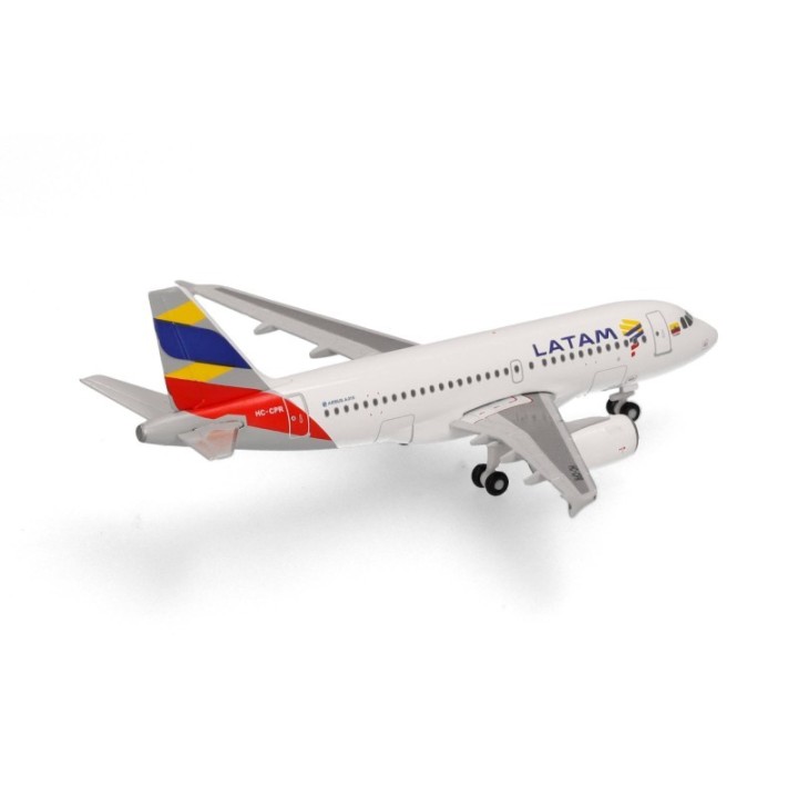 Herpa LATAM Airlines Ecuador Airbus A319 - Ecuador Flag bemaling – produktbillede 3