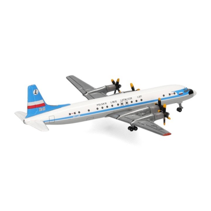 Herpa LOT Polish Airlines Ilyushin IL-18 (original colors) – produktbillede 3