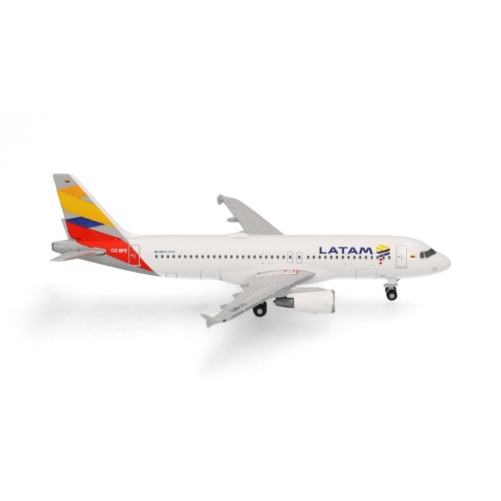 Herpa LATAM Airlines Chile Airbus A320 - Colombia Flag bemaling