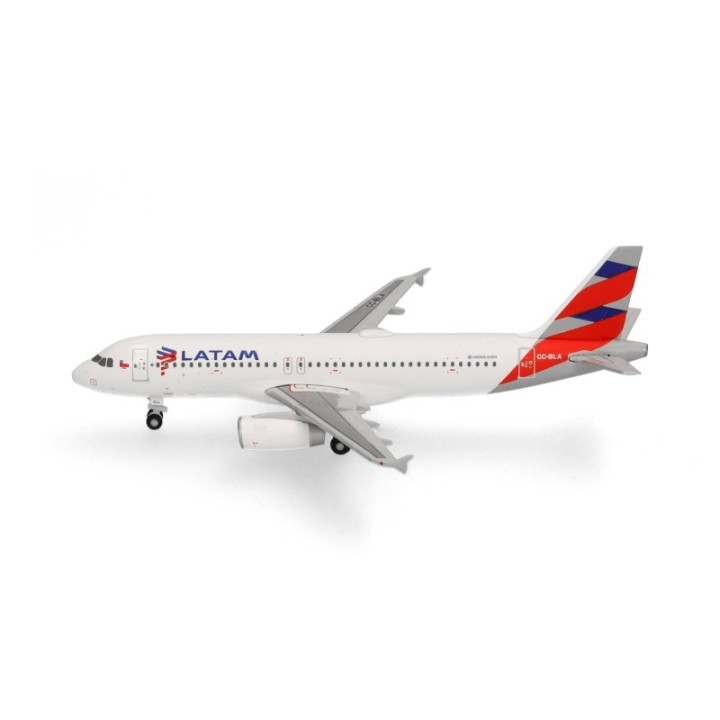 Herpa LATAM Airlines Chile Airbus A320 – Chile Flag bemaling – produktbillede 2