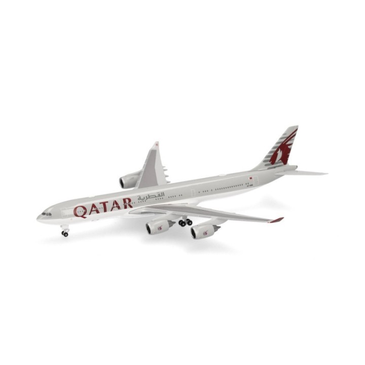 Herpa Qatar Amiri Flight Airbus A340-500 – produktbillede 4