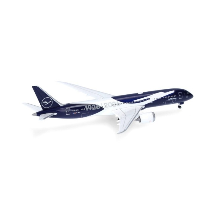Herpa Lufthansa Boeing 787-9 Dreamliner 100 år – produktbillede 3