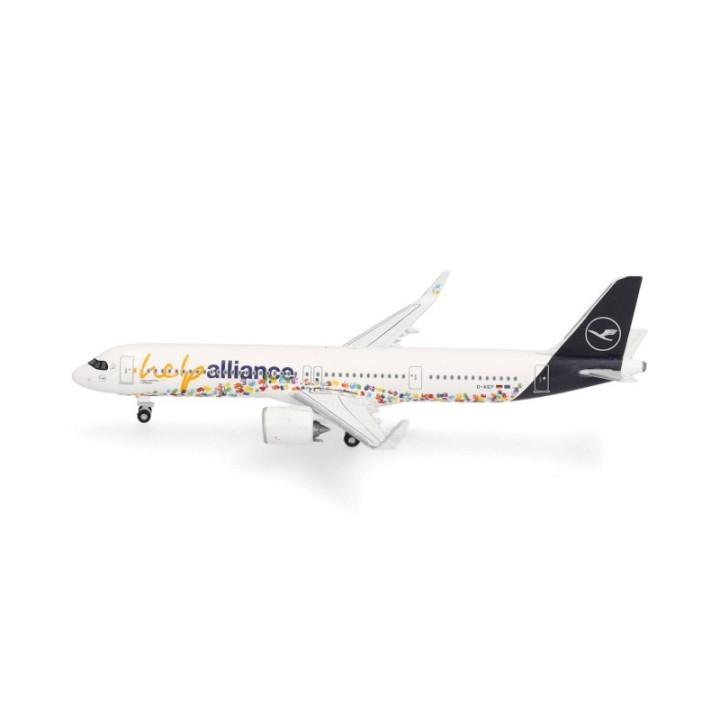 Herpa Lufthansa Airbus A321neo Help Alliance – produktbillede 2
