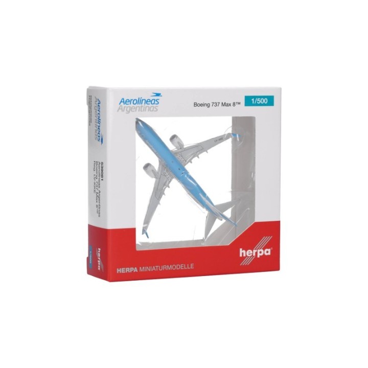 Herpa Aerolíneas Argentinas Boeing 737 Max 8 – produktbillede 5