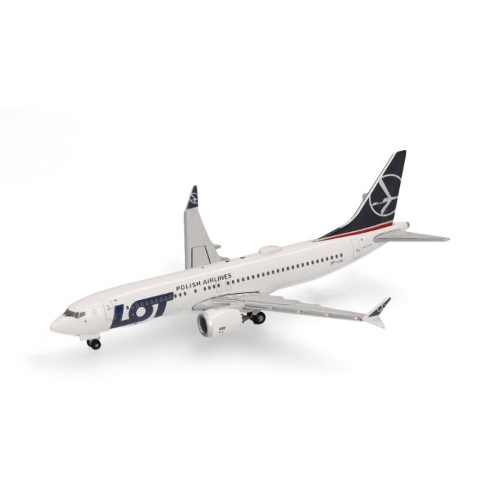 Herpa LOT Polish Airlines Boeing 737 Max 8 – produktbillede 4
