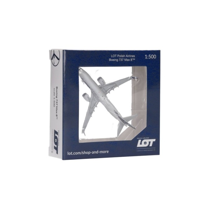 Herpa LOT Polish Airlines Boeing 737 Max 8 – produktbillede 5