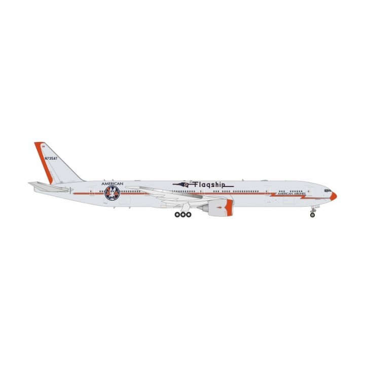 Herpa American Airlines Boeing 777-300ER - Flagship Heritage bemaling