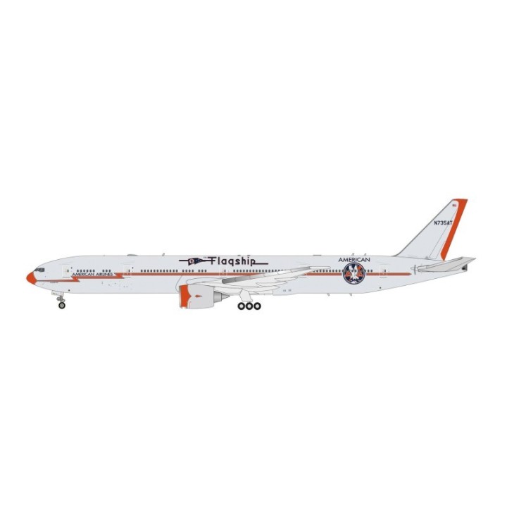 Herpa American Airlines Boeing 777-300ER - Flagship Heritage bemaling – produktbillede 2