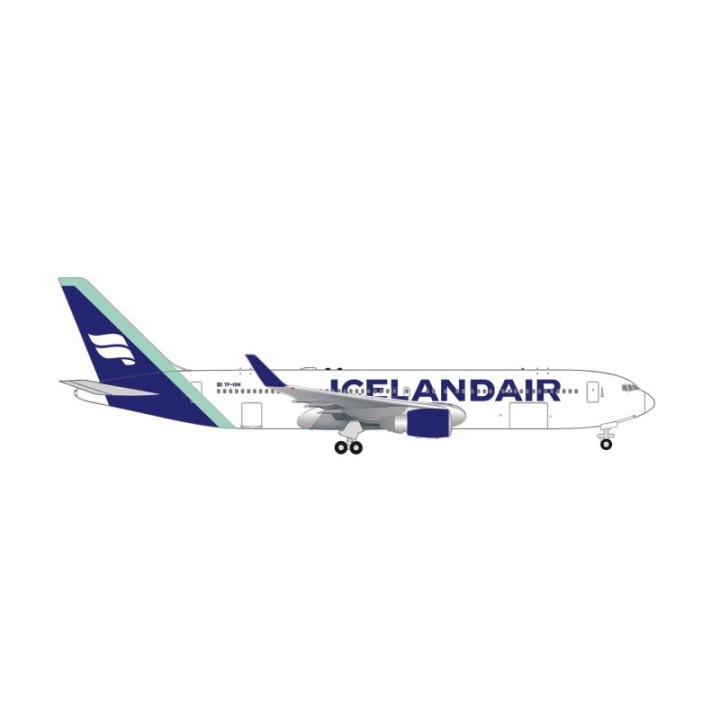 Herpa Icelandair Boeing 767-300 - Borreal blue tail stripe