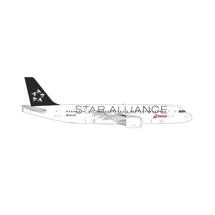 Herpa Swiss International Air Lines Airbus A320 Star Alliance