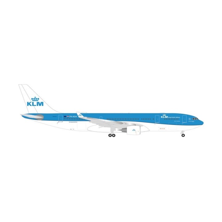 Herpa KLM Airbus A330-200