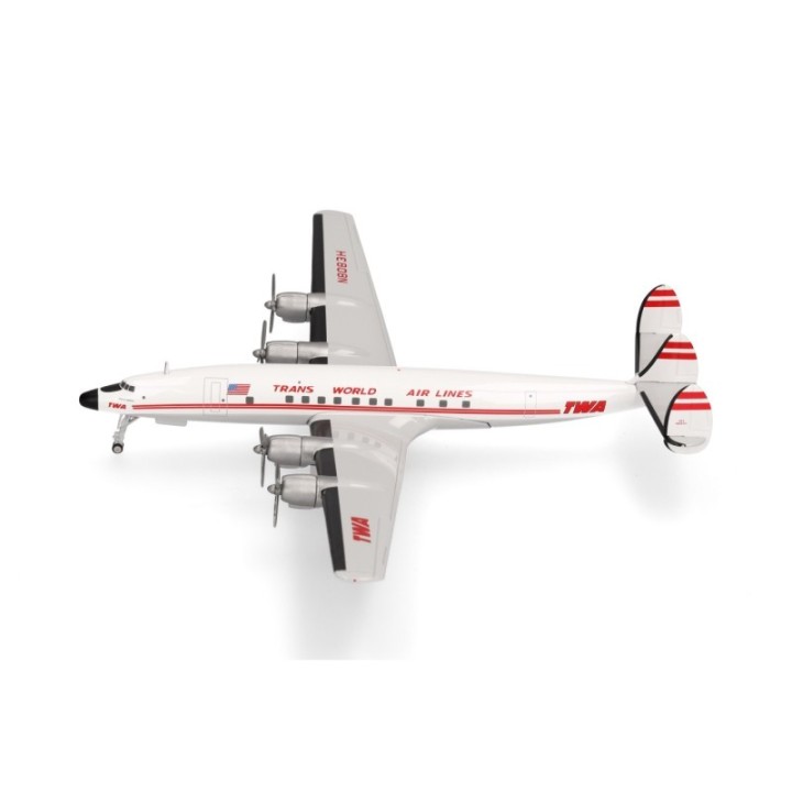 Herpa TWA - Trans World Airlines Lockheed L-1649A Jetstream – produktbillede 2